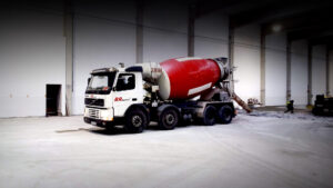 Transport betonu — betoniarnia Bielsko