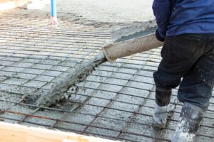 Beton ze zbrojeniem staloowym - betoniarnia BrBeton