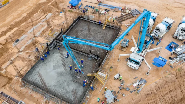 Pompa wylewająca beton Brbeton